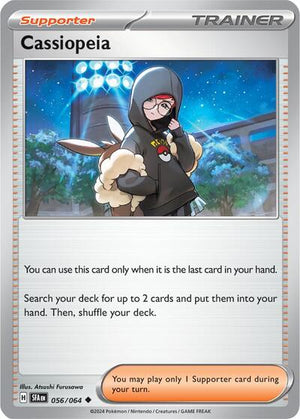 Pokemon TCG - SV: Shrouded Fable - Cassiopeia - 056/064 - Reverse Holofoil