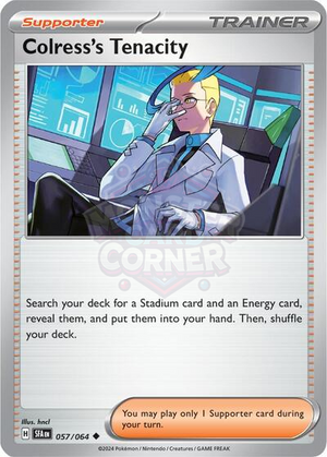 Pokemon TCG - SV: Shrouded Fable - Colress's Tenacity - 057/064