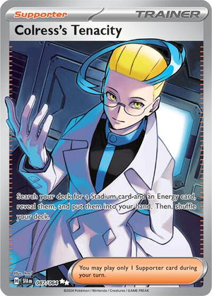 Pokemon TCG - SV: Shrouded Fable - Colress's Tenacity - 087/064 - Holofoil
