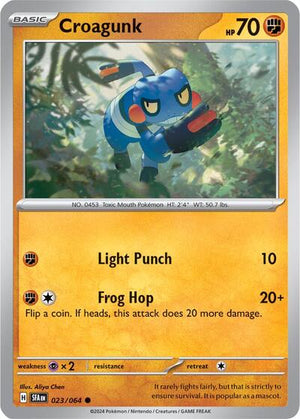 Pokemon TCG - SV: Shrouded Fable - Croagunk - 023/064