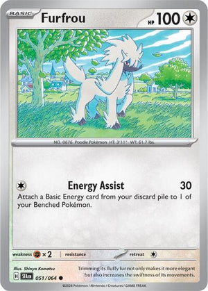 Pokemon TCG - SV: Shrouded Fable - Furfrou - 051/064