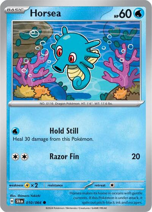 Pokemon TCG - SV: Shrouded Fable - Horsea - 010/064