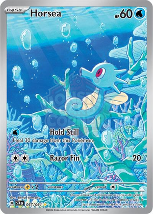 Pokemon TCG - SV: Shrouded Fable - Horsea - 067/064 - Holofoil