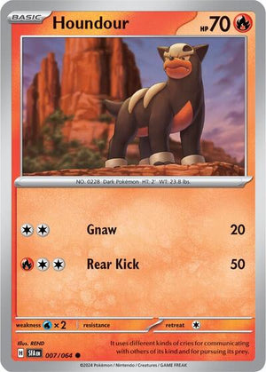 Pokemon TCG - SV: Shrouded Fable - Houndour - 007/064