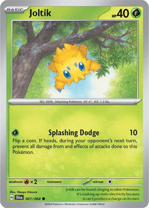 Pokemon TCG - SV: Shrouded Fable - Joltik - 001/064 - Reverse Holofoil
