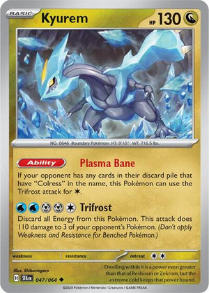 Pokemon TCG - SV: Shrouded Fable - Kyurem - 047/064 - Reverse Holofoil