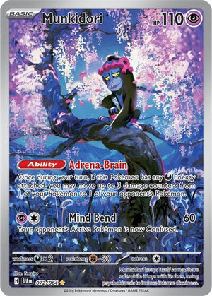 Pokemon TCG - SV: Shrouded Fable - Munkidori - 072/064 - Holofoil