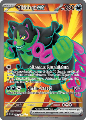 Pokemon TCG - SV: Shrouded Fable - Okidogi ex - 082/064 - Holofoil