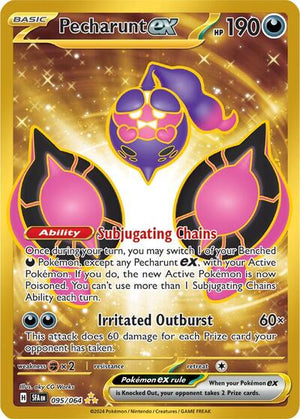 Pokemon TCG - SV: Shrouded Fable - Pecharunt ex - 095/064 - Holofoil