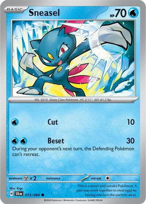 Pokemon TCG - SV: Shrouded Fable - Sneasel - 013/064