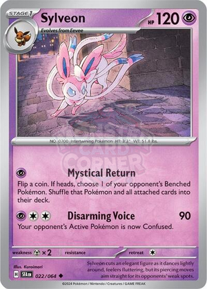 Pokemon TCG - SV: Shrouded Fable - Sylveon - 022/064
