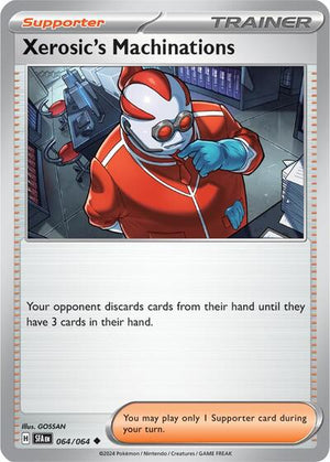 Pokemon TCG - SV: Shrouded Fable - Xerosic's Machinations - 064/064 - Reverse Holofoil