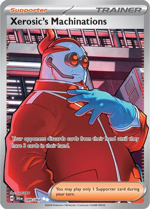 Pokemon TCG - SV: Shrouded Fable - Xerosic's Machinations - 089/064 - Holofoil