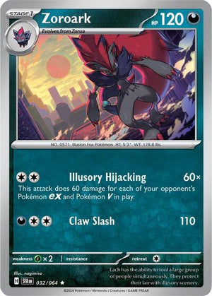 Pokemon TCG - SV: Shrouded Fable - Zoroark - 032/064 - Holofoil