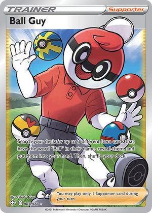 Pokemon TCG - Shining Fates - Ball Guy - 065/072 - Holofoil