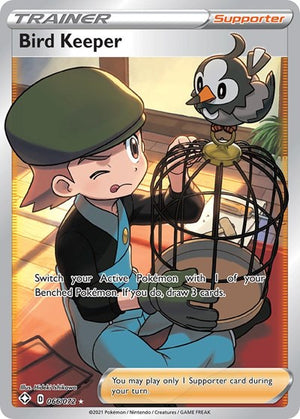 Pokemon TCG - Shining Fates - Bird Keeper - 066/072 - Holofoil