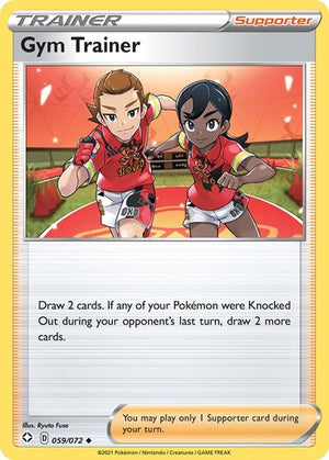 Pokemon TCG - Shining Fates - Gym Trainer - 059/072 - Reverse Holofoil