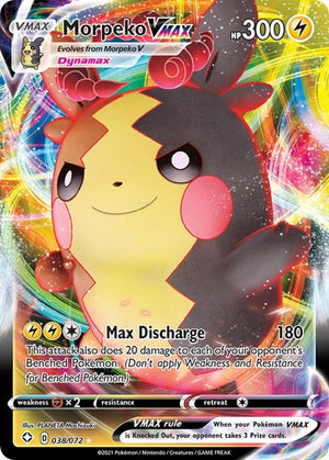 Pokemon TCG - Shining Fates - Morpeko VMAX - 038/072 - Holofoil