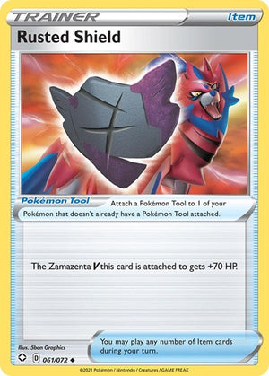 Pokemon TCG - Shining Fates - Rusted Shield - 061/072 - Reverse Holofoil