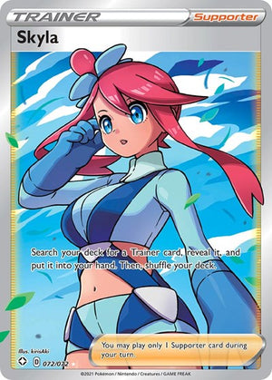 Pokemon TCG - Shining Fates - Skyla - 072/072 - Holofoil