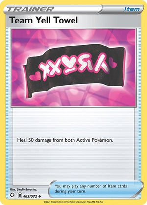 Pokemon TCG - Shining Fates - Team Yell Towel - 063/072