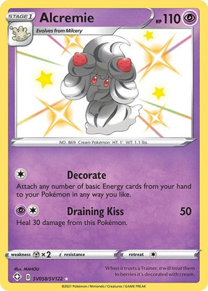 Pokemon TCG - Shining Fates: Shiny Vault - Alcremie - SV058/SV122 - Holofoil