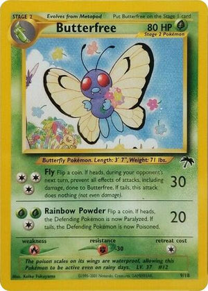Pokemon TCG - Southern Islands - Butterfree - 09/18