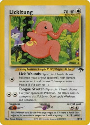 Pokemon TCG - Southern Islands - Lickitung - 16/18