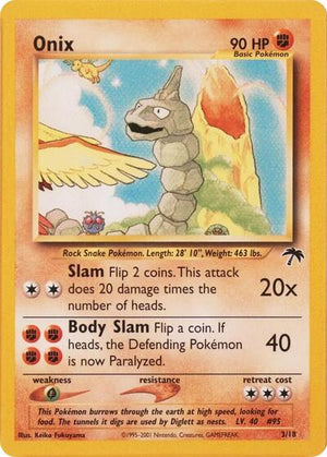 Pokemon TCG - Southern Islands - Onix - 03/18