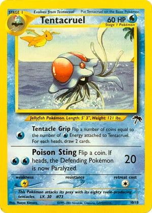 Pokemon TCG - Southern Islands - Tentacruel - 10/18