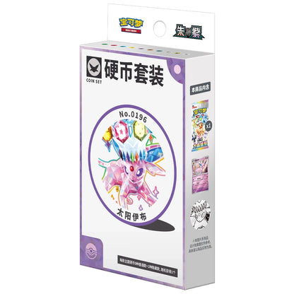 Pokemon - Simplified Chinese - Terastal Grand Gathering - Pin Set (Espeon)