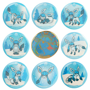 Pokemon - Simplified Chinese - Terastal Grand Gathering - Pin Set (Glaceon)