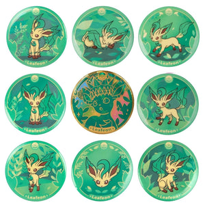 Pokemon - Simplified Chinese - Terastal Grand Gathering - Pin Set (Leafeon)