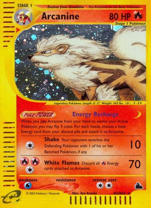 Pokemon TCG - Skyridge - Arcanine - H02/H32