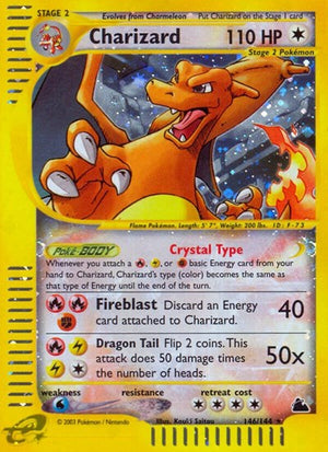 Pokemon TCG - Skyridge - Charizard - 146/144 - Reverse Holofoil