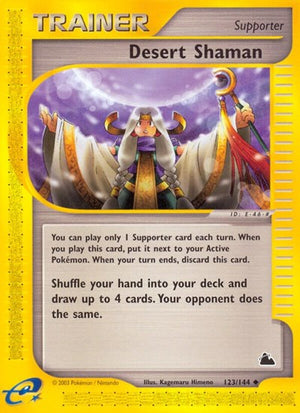 Pokemon TCG - Skyridge - Desert Shaman - 123/144