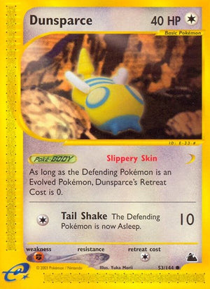Pokemon TCG - Skyridge - Dunsparce - 053/144