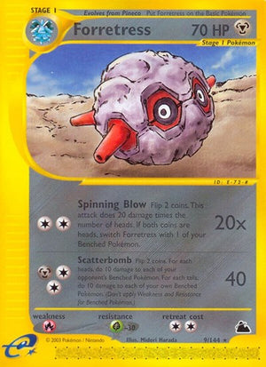 Pokemon TCG - Skyridge - Forretress - 009/144