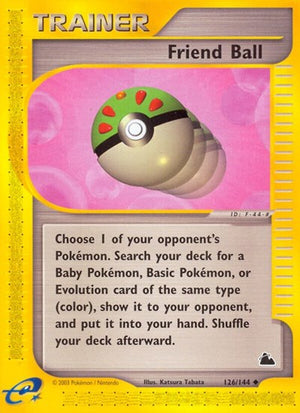 Pokemon TCG - Skyridge - Friend Ball - 126/144