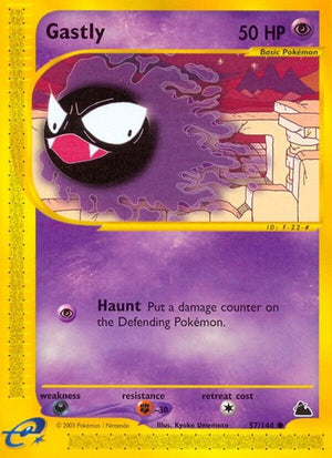 Pokemon TCG - Skyridge - Gastly - 057/144