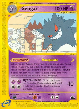 Pokemon TCG - Skyridge - Gengar - 010/144