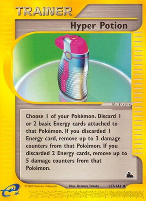 Pokemon TCG - Skyridge - Hyper Potion - 127/144 - Reverse Holofoil
