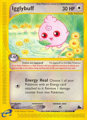 Pokemon TCG - Skyridge - Igglybuff - 067/144