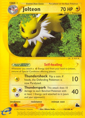 Pokemon TCG - Skyridge - Jolteon - 013/144