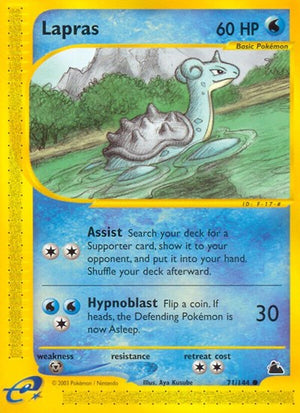 Pokemon TCG - Skyridge - Lapras - 071/144