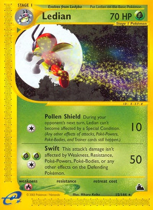 Pokemon TCG - Skyridge - Ledian - 015/144