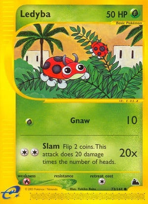 Pokemon TCG - Skyridge - Ledyba - 073/144