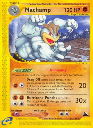 Pokemon TCG - Skyridge - Machamp - 016/144