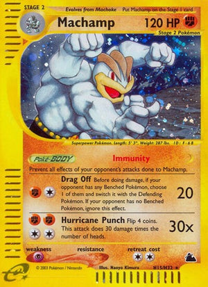 Pokemon TCG - Skyridge - Machamp - H15/H32 - Holofoil