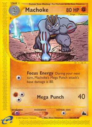 Pokemon TCG - Skyridge - Machoke - 038/144
